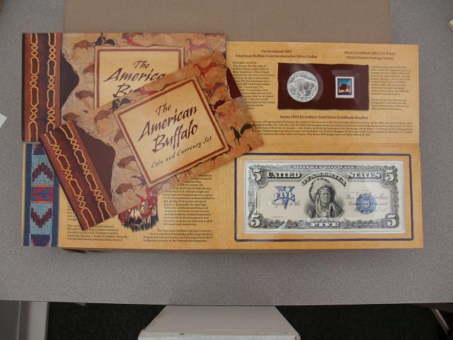 The-American-Buffalo-Coin-And-Currency-Set