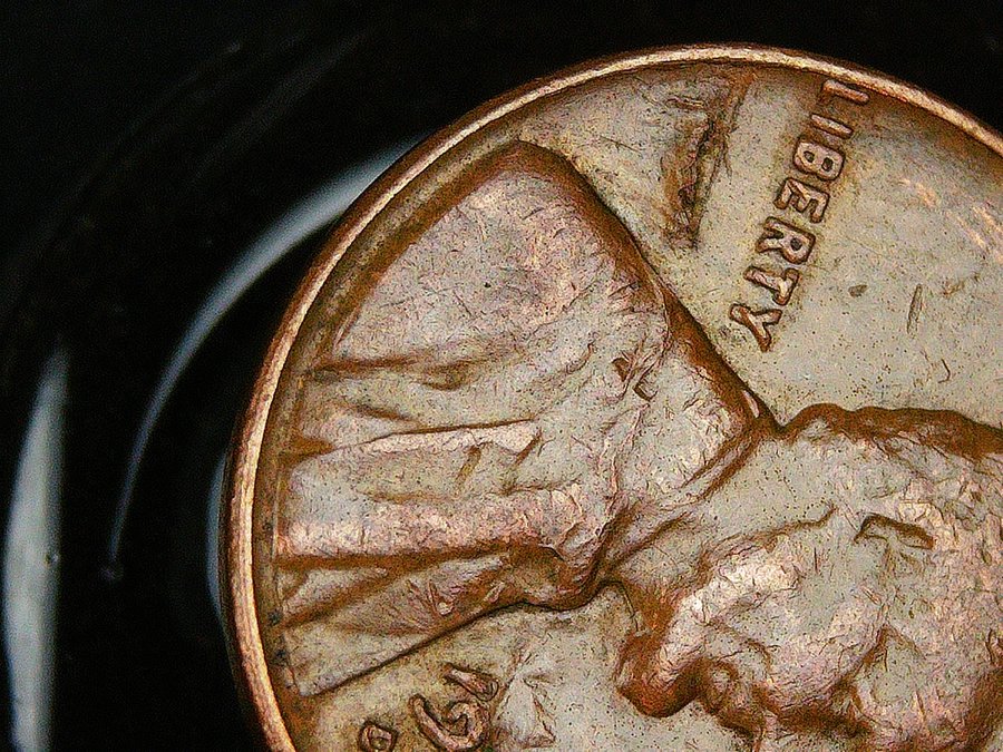 1963-D-Lincoln-Modern-Cent---Die-Failure?