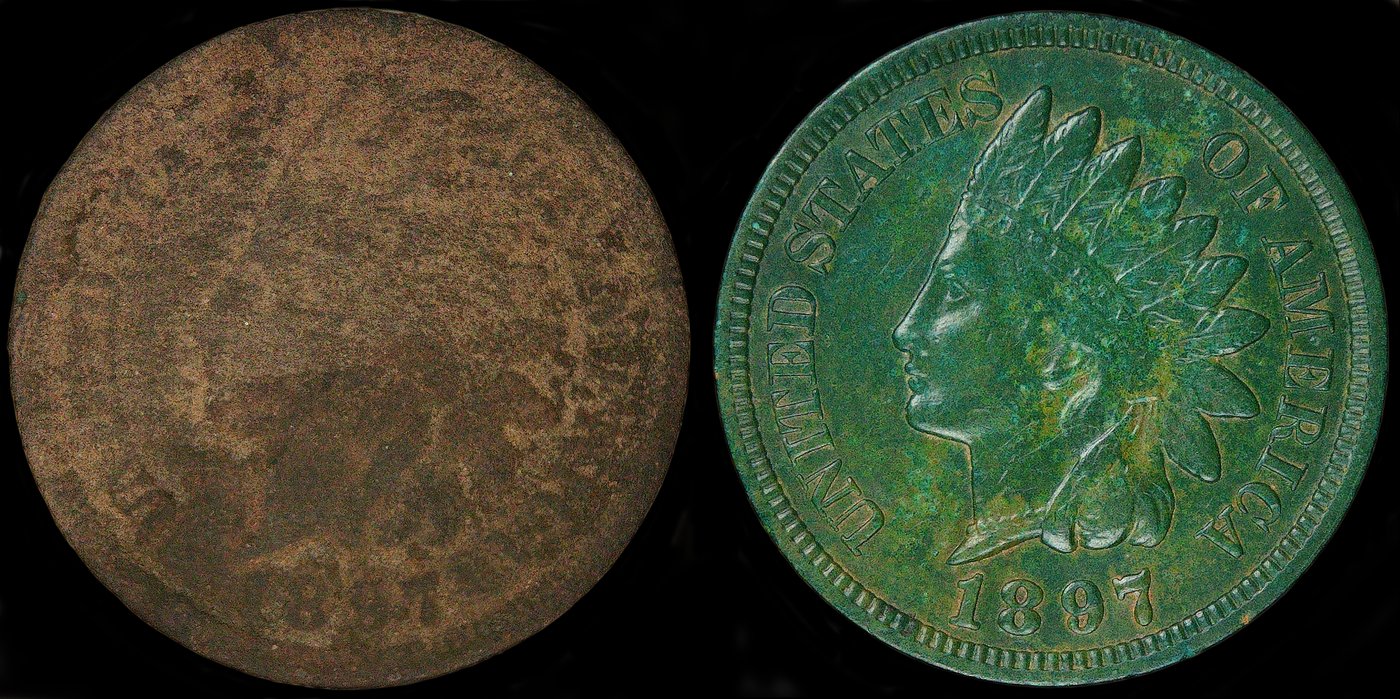 1897-Indian---Grading-And-General-Thoughts-On-Conservation-Vs-TPG-Cleaned