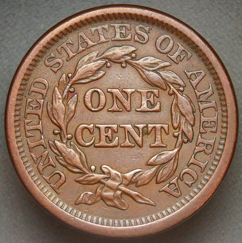 1845-Large-Cent-For-Grading