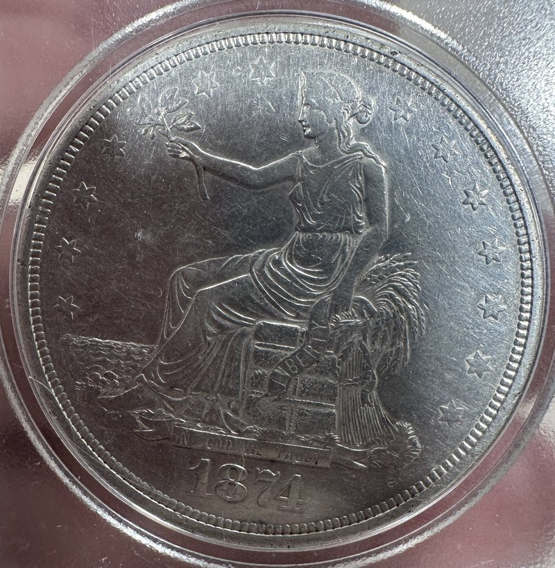1874-Trade-Dollar-Grading-/-Opinion