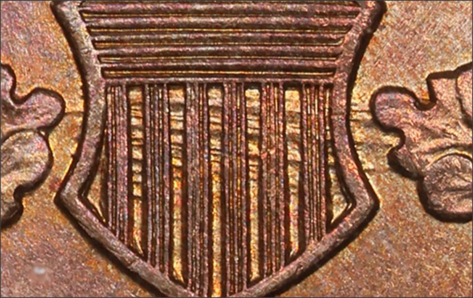 1862-Indian-Cent--Flawed-Planchet?