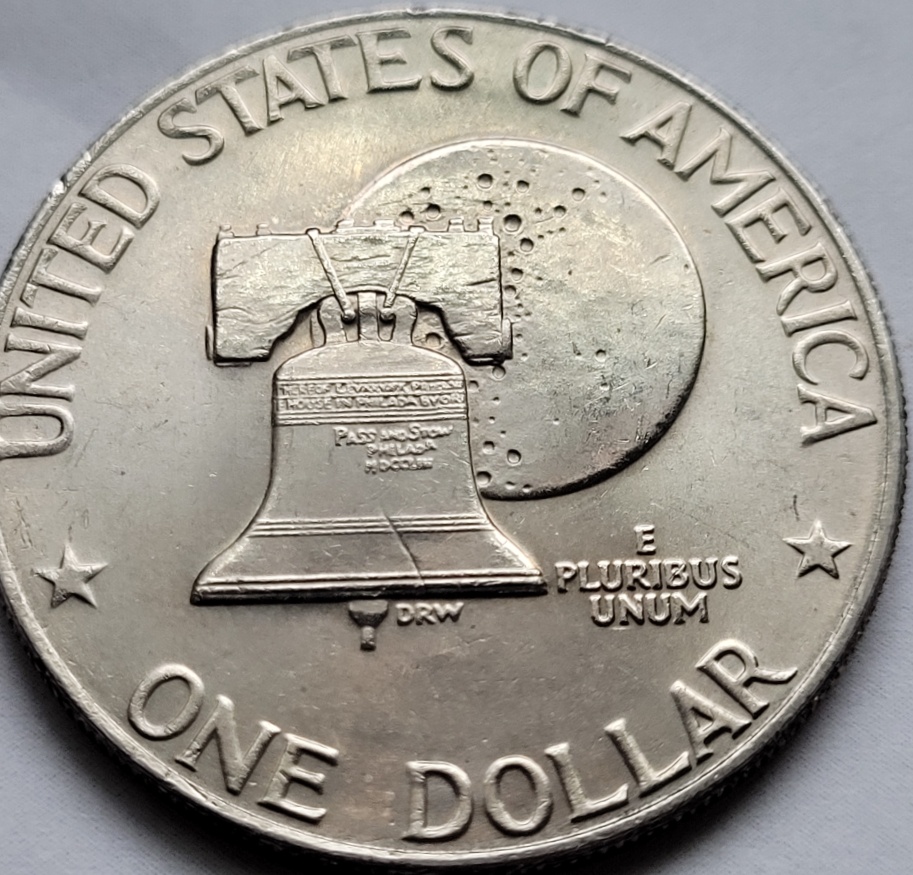 1776-1976-D-Ike-Dollar---Type-2-For-Grading