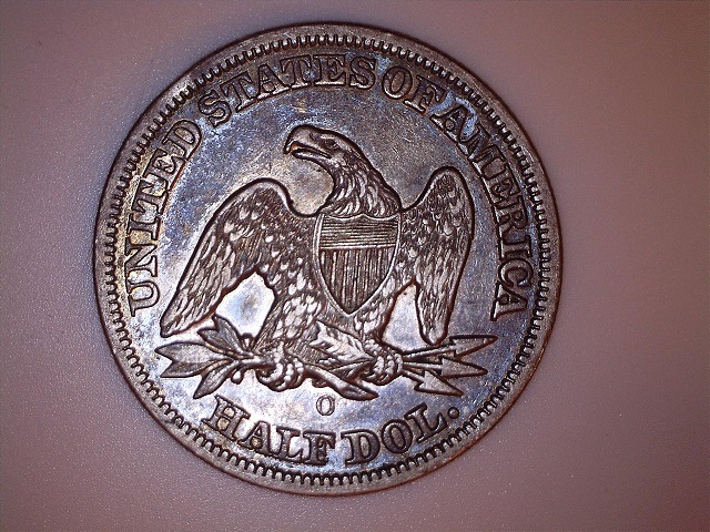 1855-Half-Dollar.-Variety-Vs.-Double,-Triple-Strike.
