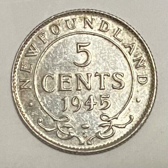 1945-Newfoundland-Five-Cent-Help