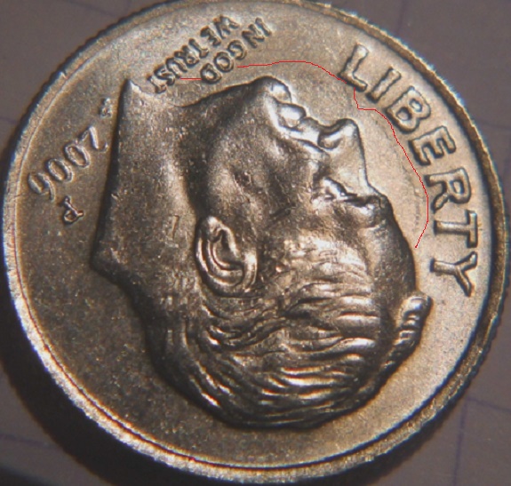 Two-2006-P-Roosevelt-Dime-With-Die-Clash?
