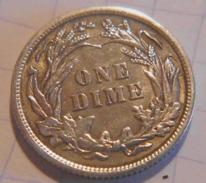 1916-Barber-Dime-For-Grading,-Possible-Clash?
