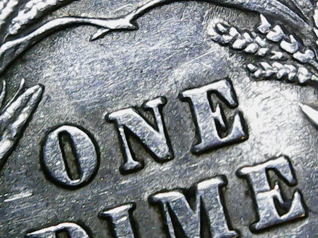 1916-Barber-Dime-For-Grading,-Possible-Clash?