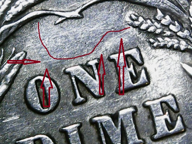 1916-Barber-Dime-For-Grading,-Possible-Clash?