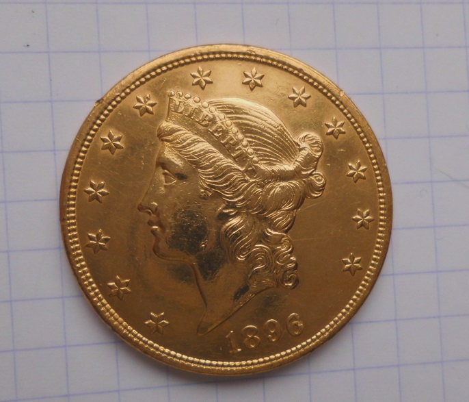 First-American-Gold-Coin--20-Dollar-1896