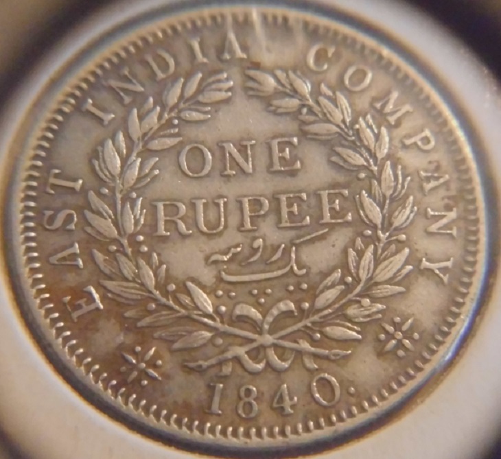 British-India-1-Rupee-1840.