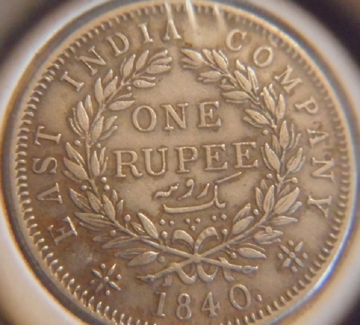 British-India-1-Rupee-1840.