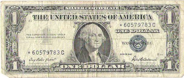 1957-Silver-Certificate-Star-Note