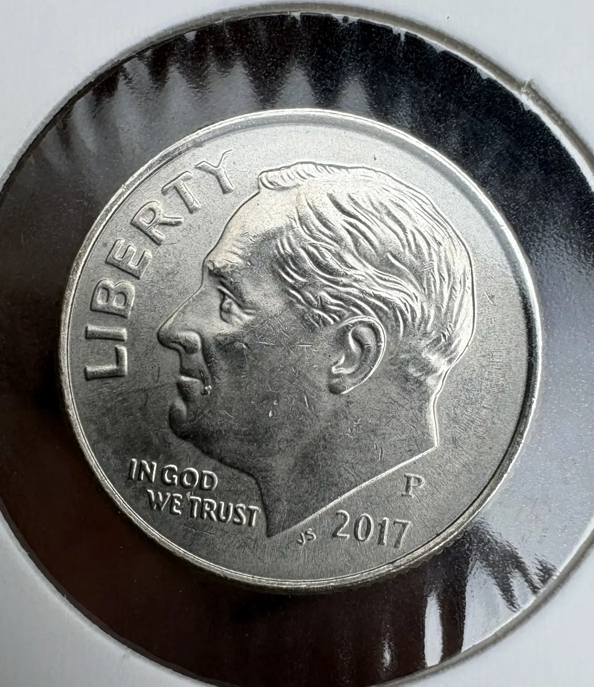2017-P-Roosevelt-Dime---Die-Chips-/-Internal-Die-Crack