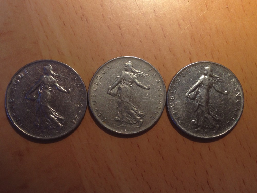 1960-France-1-Franc-I'm�very-Confuse