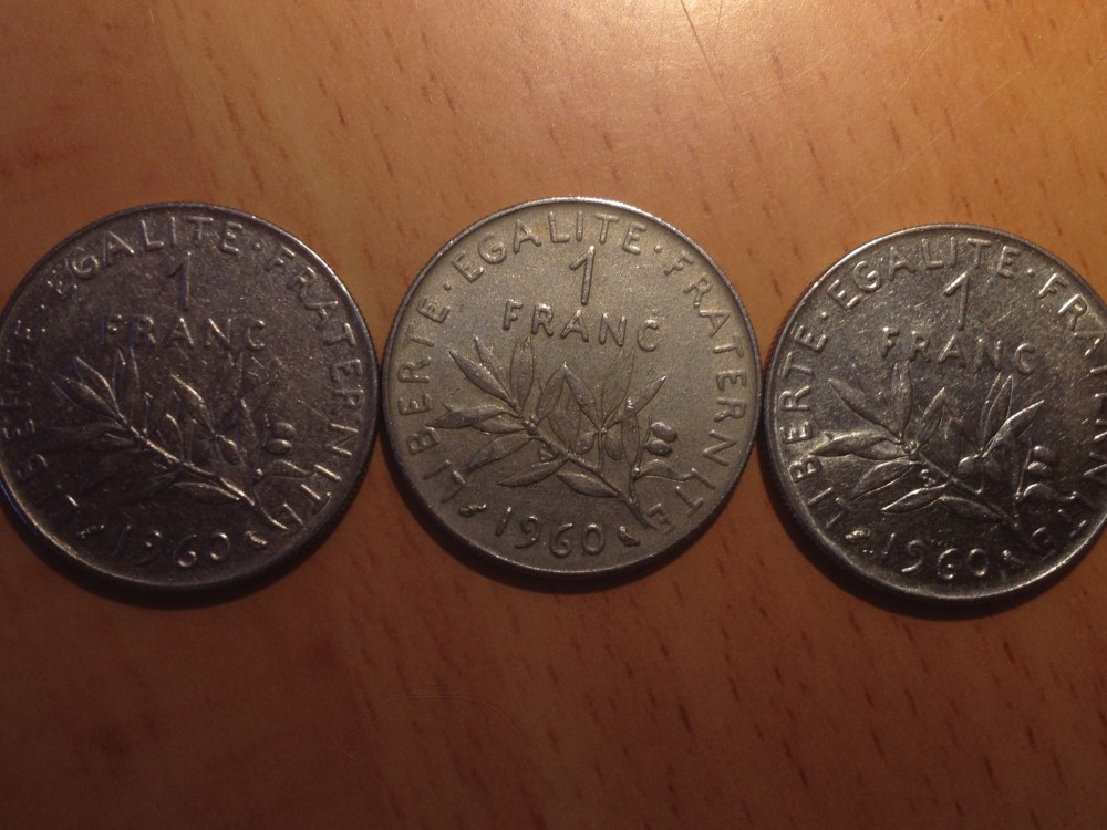 1960-France-1-Franc-I'm�very-Confuse