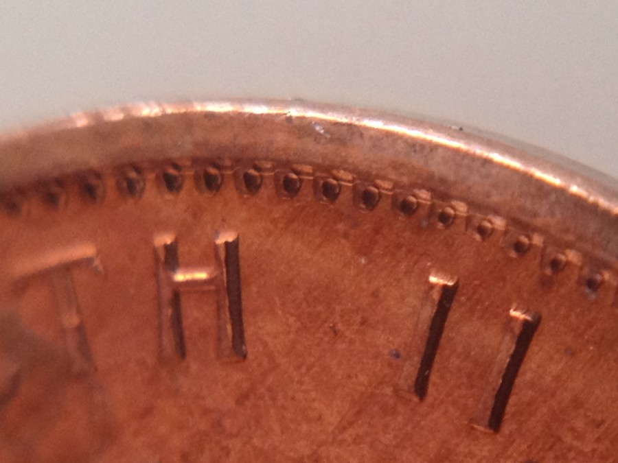 1964-Cent-Die-Clash?-DD?-Plating-Issue?-Found-In-Roll
