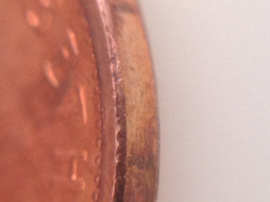 1964-Cent-Die-Clash?-DD?-Plating-Issue?-Found-In-Roll