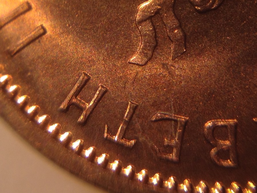 1964-Cent-Die-Clash?-DD?-Plating-Issue?-Found-In-Roll