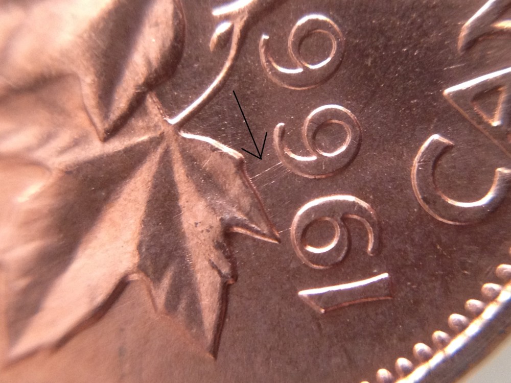 1966-Cent-Die-Crack-Above-6-On-Date-And-Rim-Error?