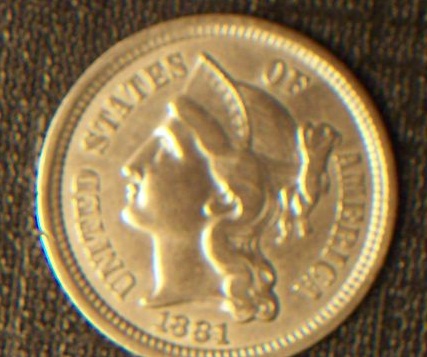 1881-Nickel-Three-Cent