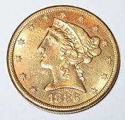 1886-US-$5-Gold-Coin