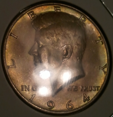 Iridescent-JFK-Half-Find