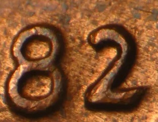 1982-D-Small-Date-3.2-Gm-Weight
