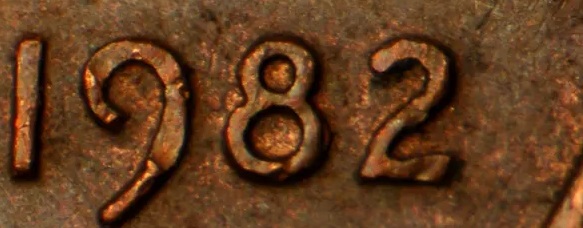 1982-D-Small-Date-3.2-Gm-Weight
