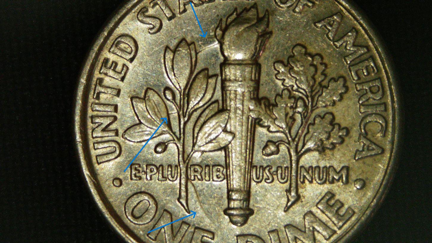 2000-P-Roosevelt-Dime-Interesting-Die-Clash