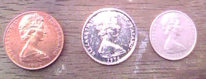 1974-New-Zealand-2-Cent-Coin-In-Silver