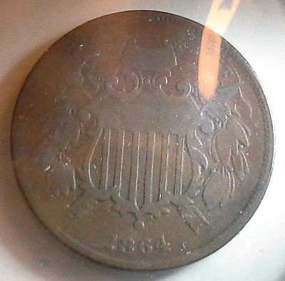 1864-2-Cents-Coin-Grade/-Value-Help-Needed