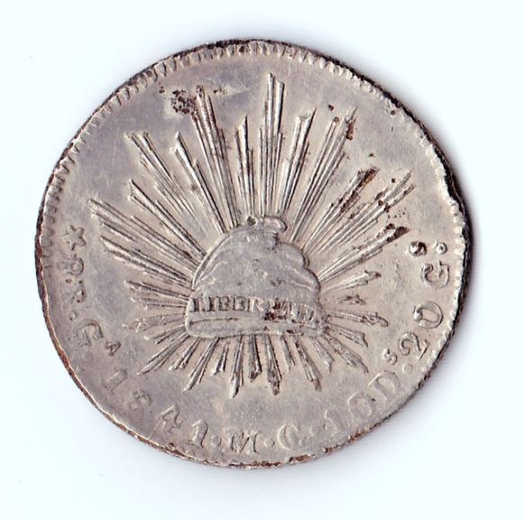 1841-Guadalajara-8-Reales---A-Riddell-Counterfeit?