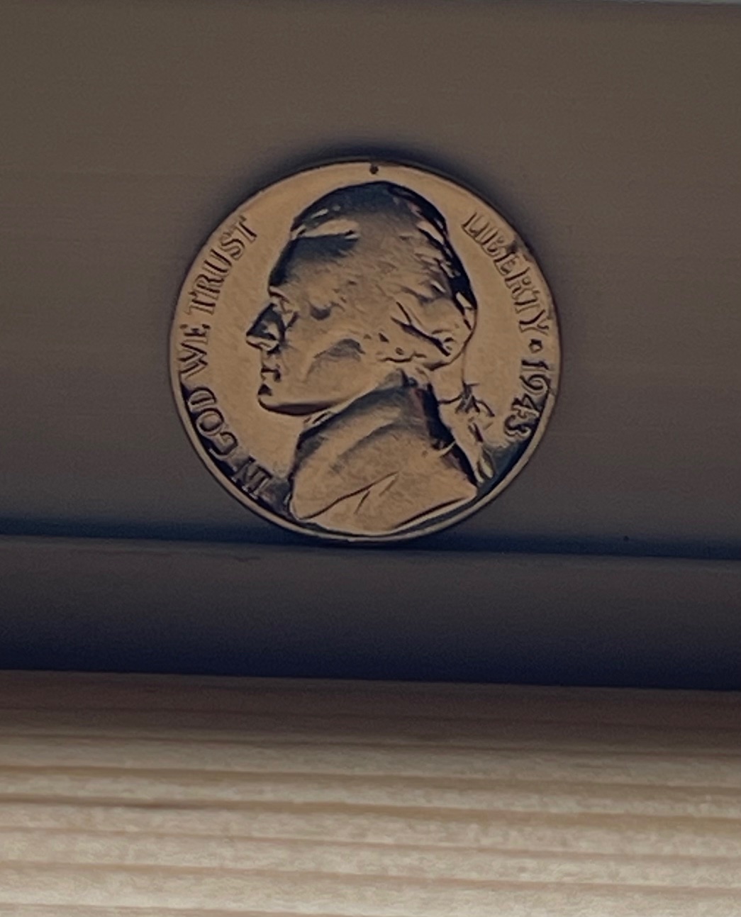Magnetic-1943-P-Jefferson-Nickel