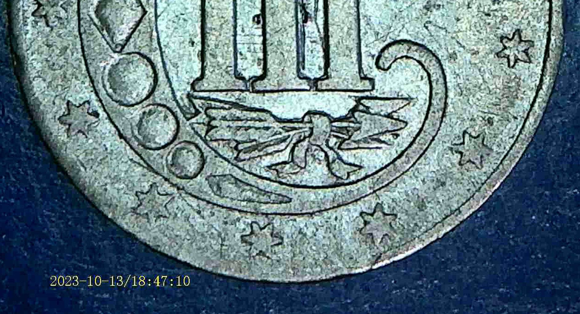 1856-Three-Cent-Silver-Trime-Type-2.-Gradeable?
