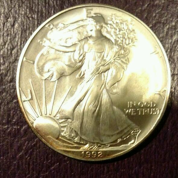 $1-1992-Silver-Eagle