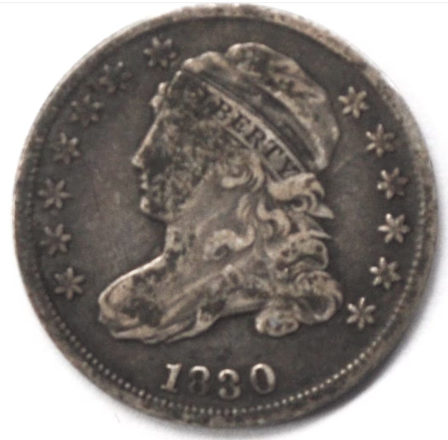 1830-P-Capped-Bust-Dime,-With-Unidentified-Variety-Attributes