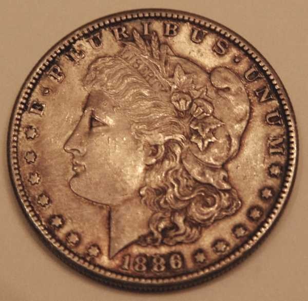 Dad's-1884-O-And-1886-S-Morgans