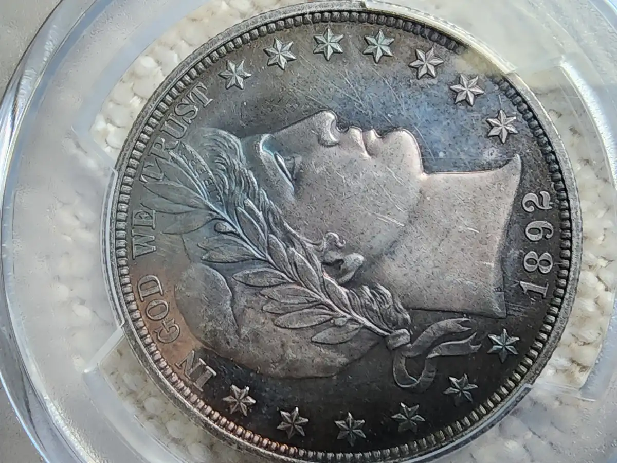 1892-Barber-Half-Dollar---Please-Evaluate-The-Toning-For-Premium-And-Type
