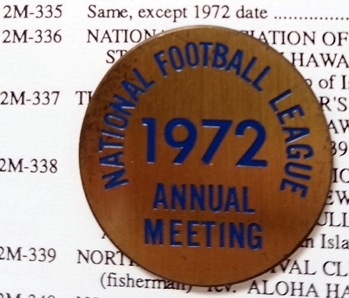 National-Football-League---Annual-Meeting-Medal