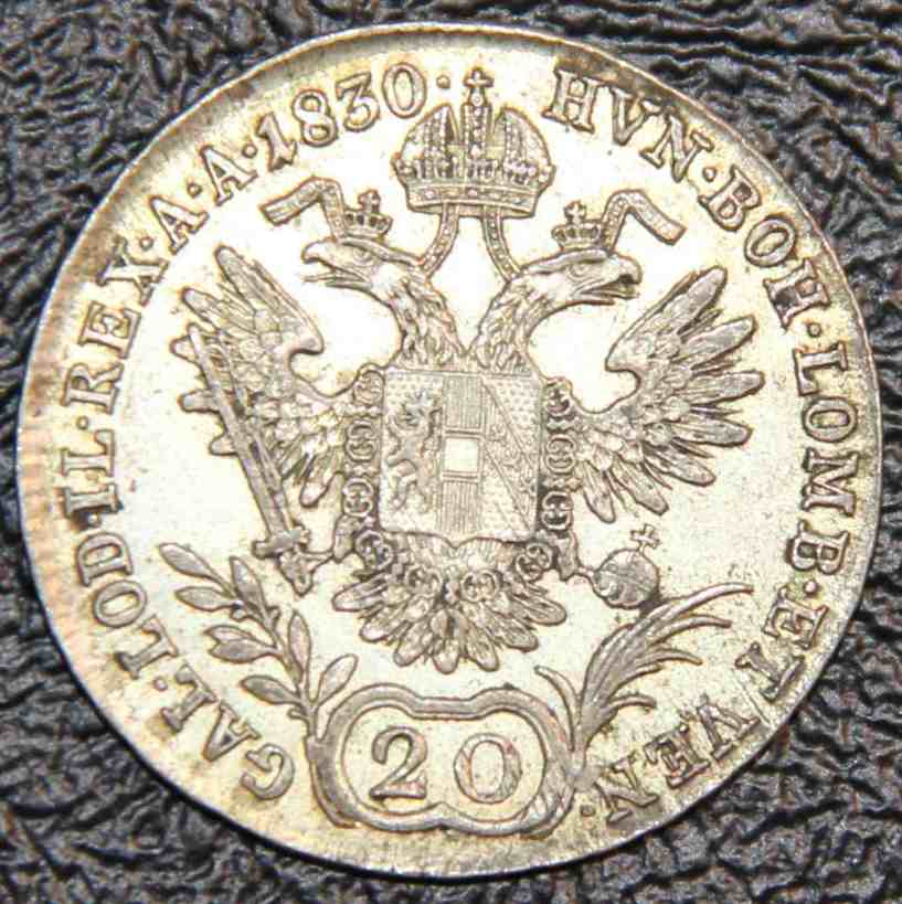 20-Kreuzers-1757,-1803,-1830