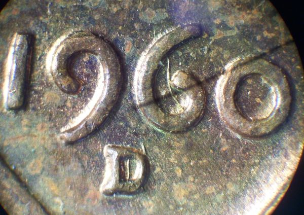 Lincoln-Cent-1960-D/D-East-&-North