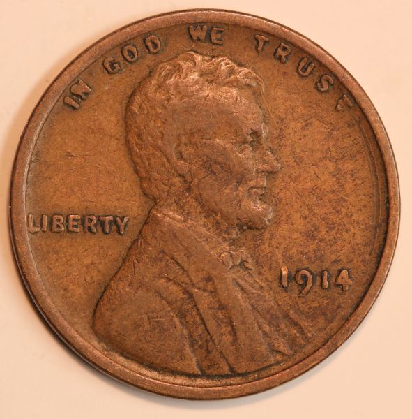 1914-Lincoln-Cent-For-Grading