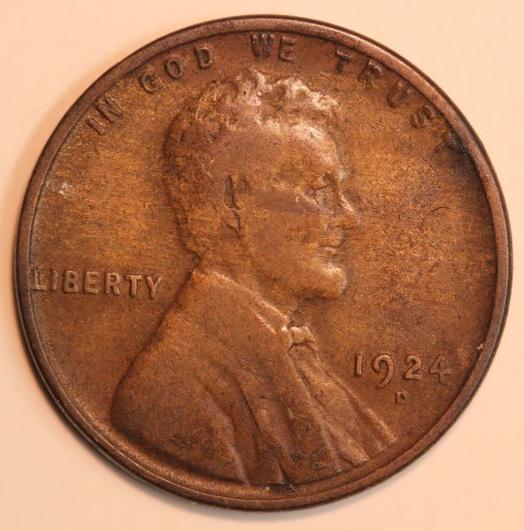 1924-D-Lincoln-Cent-For-Grading