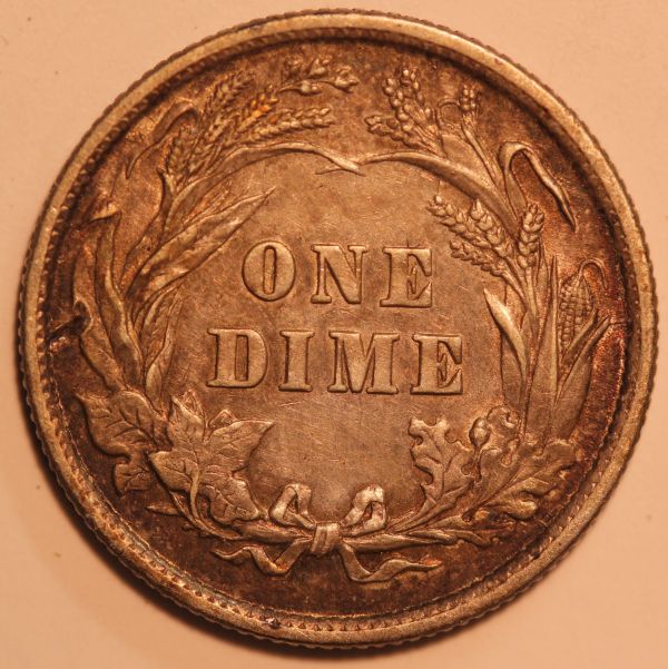 1892-Barber-Dime-For-Grading