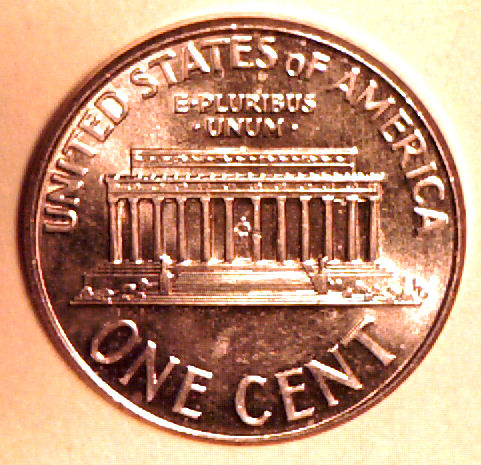 2007-Lincoln-Cent-Struck-Through-Foreign-Object.
