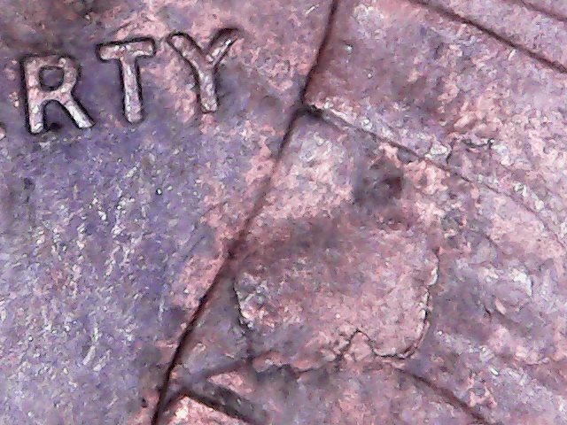 2006-D-Lincoln-Cent-With-Rim/Rim-Die-Crack-And-Lam-Error-...