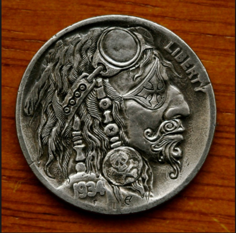US-Navy-Buffalo-Nickel...-Thoughts?-WW2?-Edit---Better-Pics!