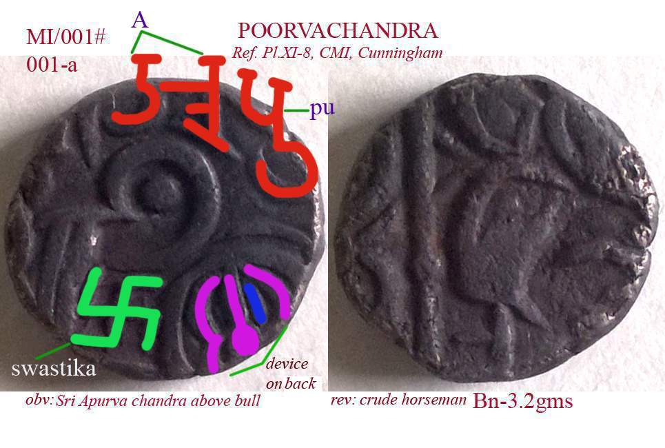 Coins-Of-India---Bull-And-Horseman-Coins-And-Some-Variants