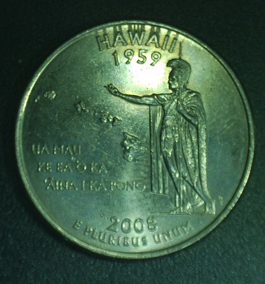 2008-Hawaii-Quarter-With-Lettering-Shadows